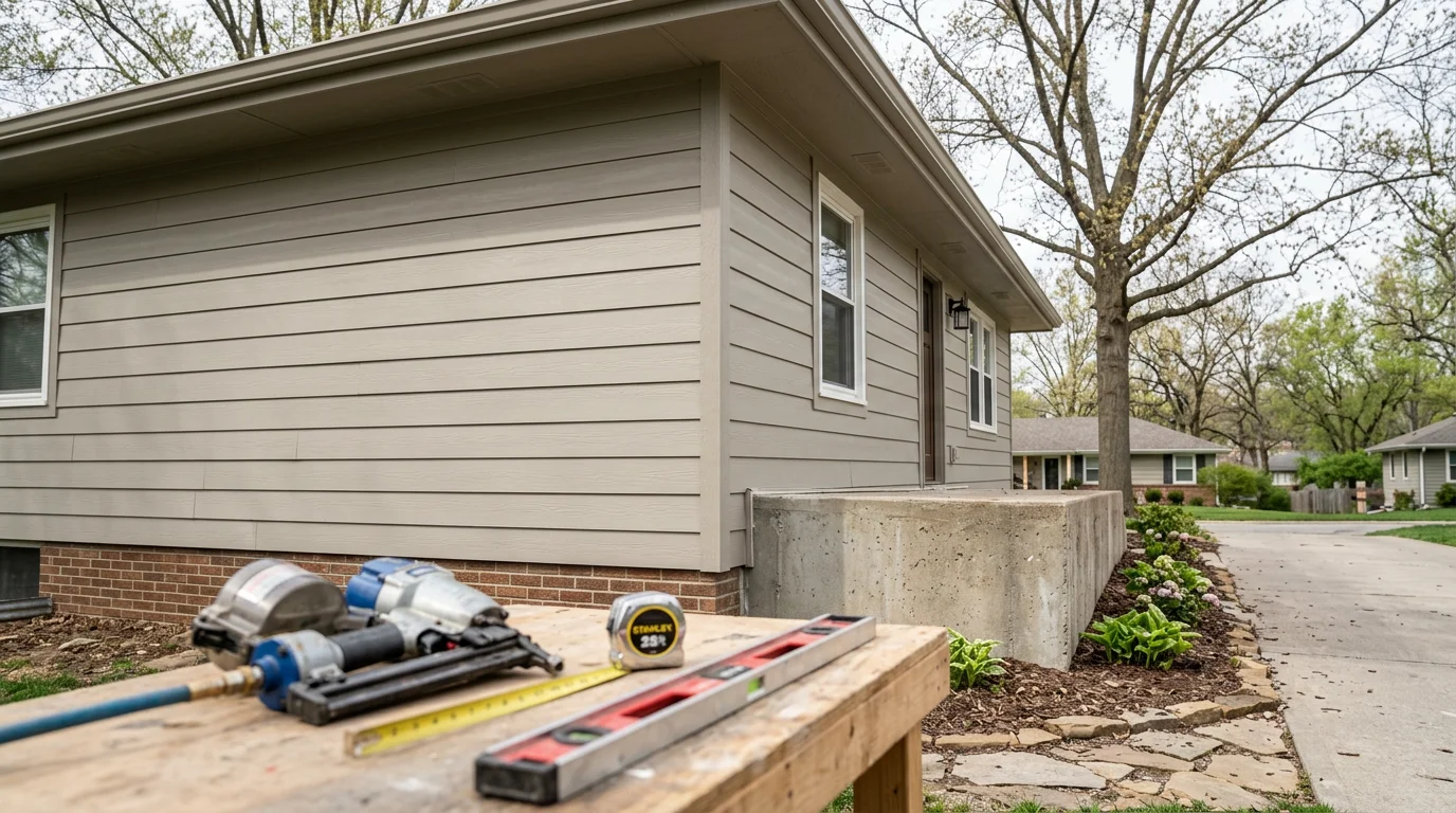 Siding installation and repair for homes in Kansas City and Missouri.